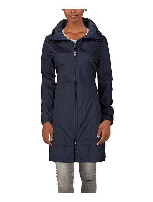 Cole Haan | Indigo Drawstring Waist Hooded Anorak - Women