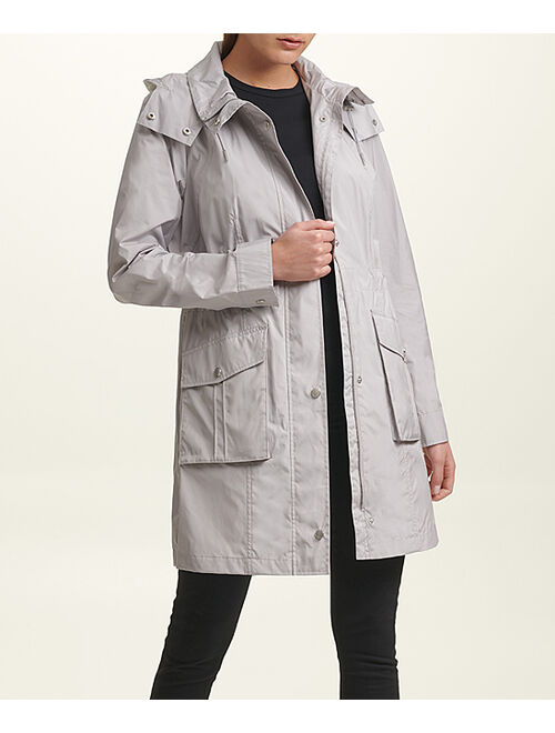 Cole Haan | Pearl Gray Hooded Anorak - Women