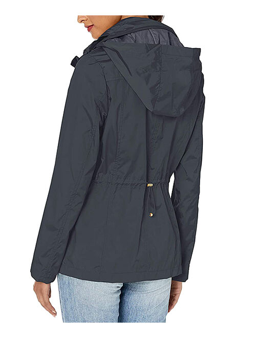 Cole Haan | Indigo Water-Resistant Packable-Hood Anorak - Women