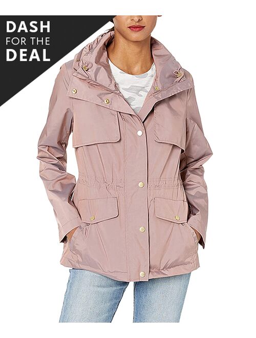 Cole Haan | Mauve Water-Resistant Packable-Hood Anorak - Women