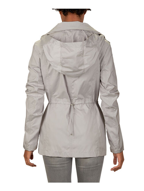 Cole Haan | Pearl Gray Water-Resistant Packable-Hood Anorak - Women