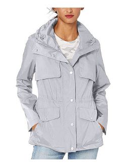 | Mist Water-Resistant Packable-Hood Anorak - Women