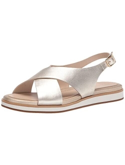 Women's Mira Cross-Band Sandal Flat