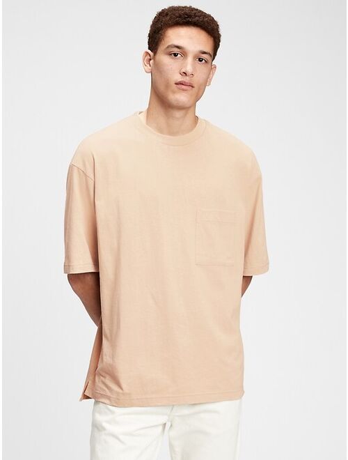 GAP Oversized Pocket Half Sleeve T-Shirt