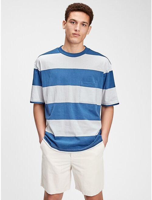 GAP Oversized Pocket Half Sleeve T-Shirt