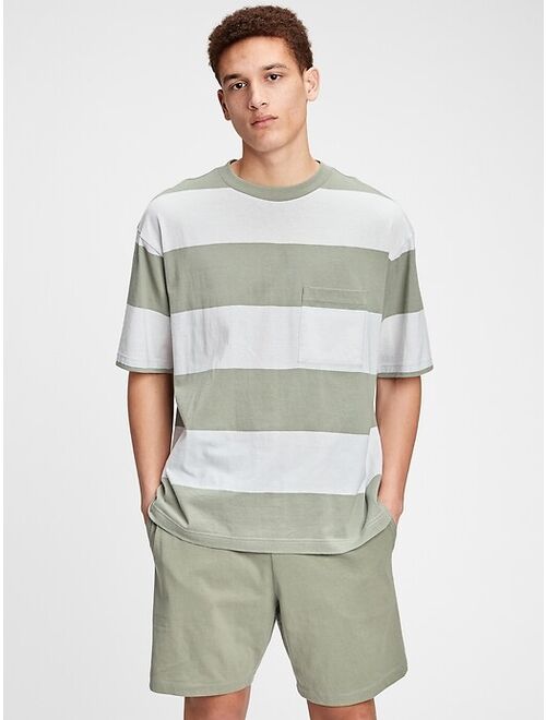 GAP Oversized Pocket Half Sleeve T-Shirt