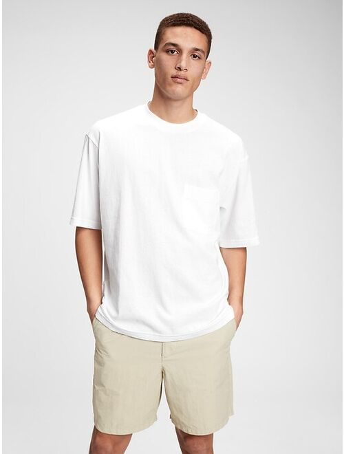 GAP Oversized Pocket Half Sleeve T-Shirt