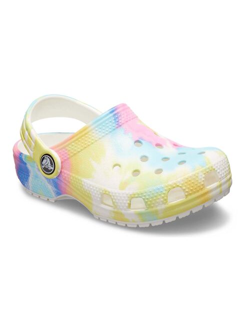 Crocs Kid's Classic Tie Dye Clog