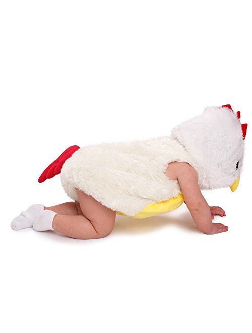 Dress-Up-America Baby Rooster Costume - Infant Halloween Chicken Costume For Girls And Boys