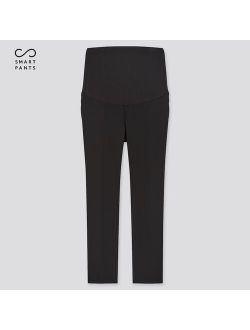 WOMEN MATERNITY SMART 2-WAY STRETCH SOLID ANKLE-LENGTH PANTS (ONLINE EXCLUSIVE)