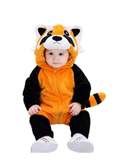 TONWHAR Inflant And Toddler Halloween Cosplay Costume Kids' Animal Outfit Snowsuit