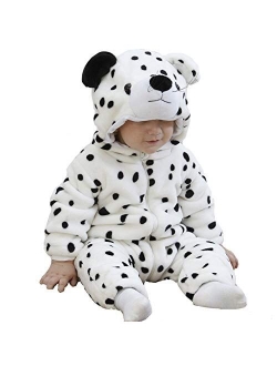 TONWHAR Unisex-Baby Animal Onesie Costume Cartoon Animal Outfit Homewear Baby One-Piece Rompers