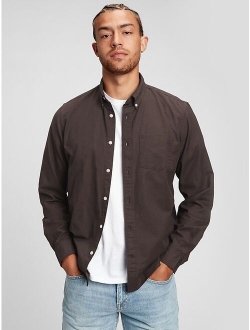 Oxford Long Sleeve Shirt in Untucked Fit