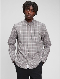 Performance Poplin Gingham Long Sleeve Shirt