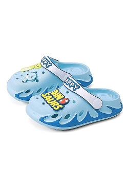 JUXI Toddler Sandals Baby Boys Girls Cute Cartoon Toddler Clogs Kids Slippers