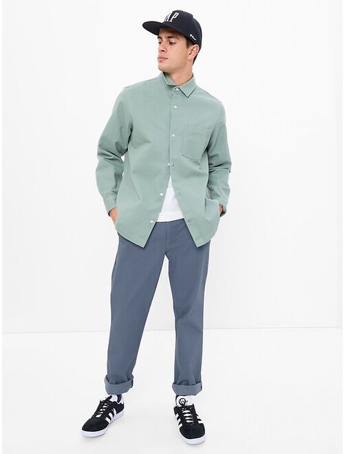 Modern Khakis in Straight Fit Pants with GapFlex