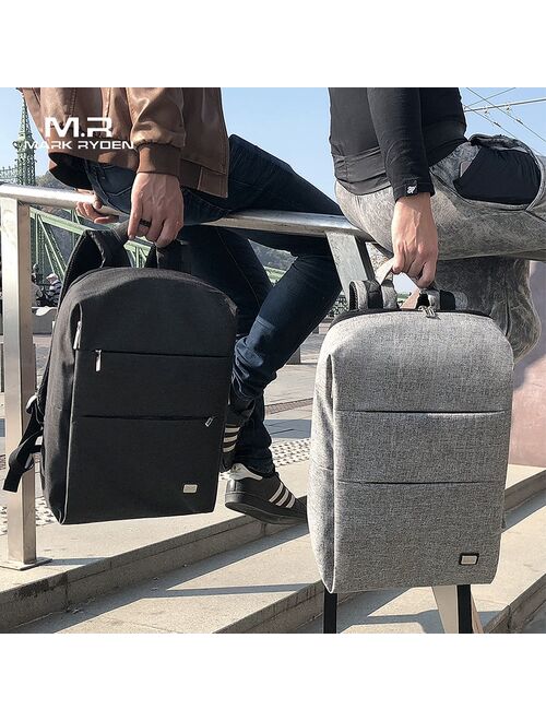 Mark Ryden New Men Backpack For 15.6 Inch Laptop Backpack Large Capacity Stundet Backpack Casual Style Bag Water Repellent