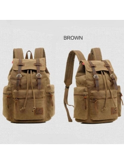 Vintage Male Travel bag Fashion Casual Canvas Men Backpack Retro Students School Bags Man backpack