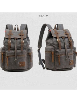 Vintage Male Travel bag Fashion Casual Canvas Men Backpack Retro Students School Bags Man backpack