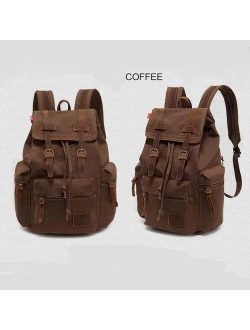 Vintage Male Travel bag Fashion Casual Canvas Men Backpack Retro Students School Bags Man backpack