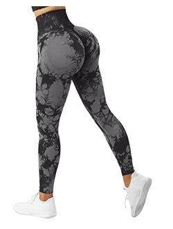 Women Scrunch Butt Lifting Seamless Leggings Booty High Waisted Workout Yoga Pants