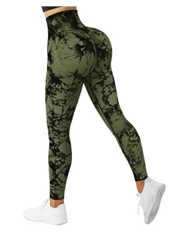 Women Scrunch Butt Lifting Seamless Leggings Booty High Waisted Workout Yoga Pants