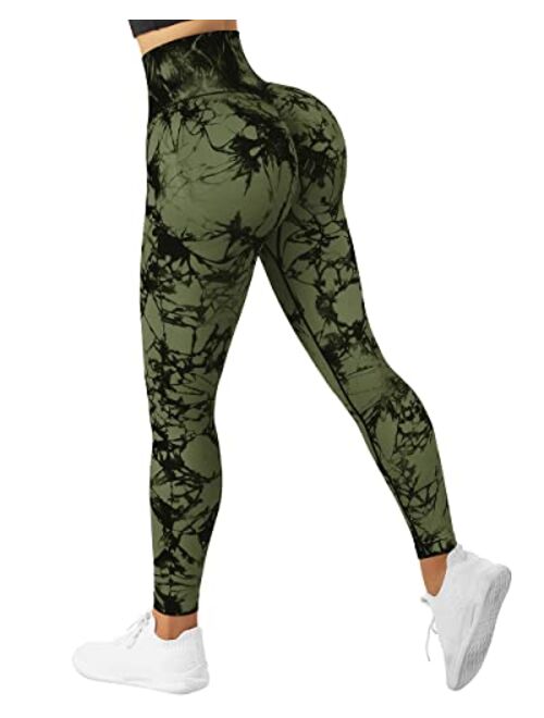 SUUKSESS Women Scrunch Butt Lifting Seamless Leggings Booty High Waisted Workout Yoga Pants