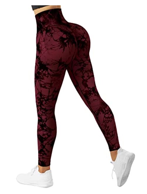 SUUKSESS Women Scrunch Butt Lifting Seamless Leggings Booty High Waisted Workout Yoga Pants