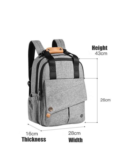 CAI Brand Nappy Backpack Bag Mummy Large Capacity Stroller Bag Mom Baby Designer Waterproof Outdoor Travel Nursing Diaper Bags