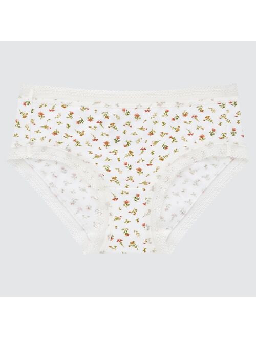 Uniqlo WOMEN MINI FLOWER HIPHUGGERS