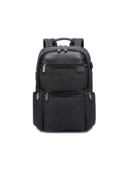 TG 2019 USB Backpack Casual Anti-Theft Expandable Travel Laptop Back Bag Waterproof School Bags High Capacity Zipper Men Women