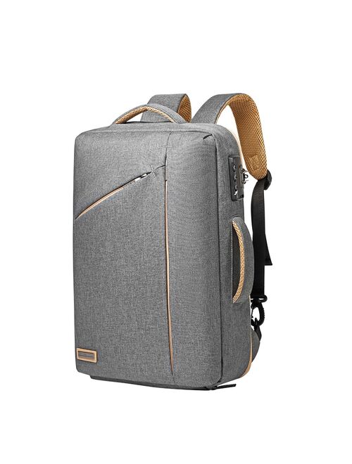 Man Backpack Hand Bag With Password Lock Business Back Bag Luxury 15.6' Laptop Anti-Theft Waterproof Brief Case Travel