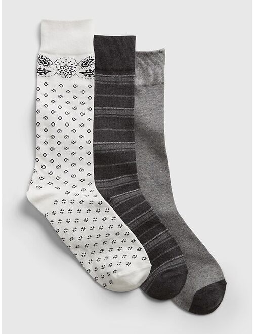 GAP Soft knit Crew Socks (3-pack)