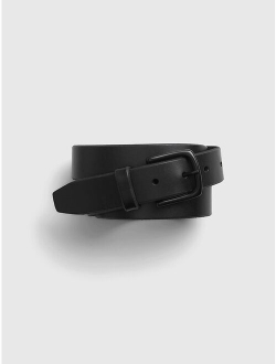 Metal Buckle Leather Belt