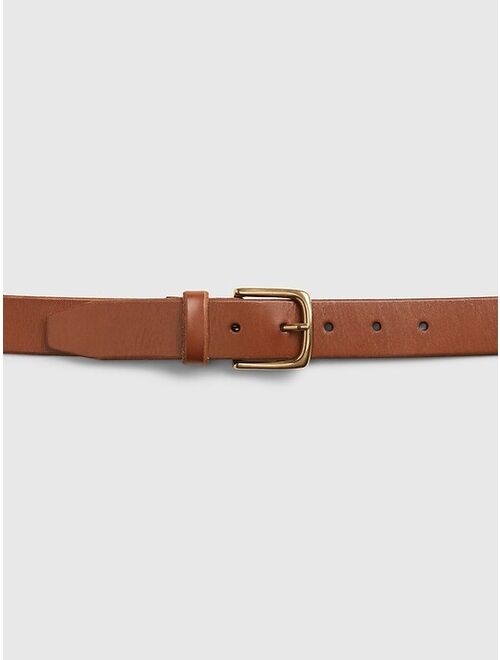 GAP Metal Buckle Leather Belt