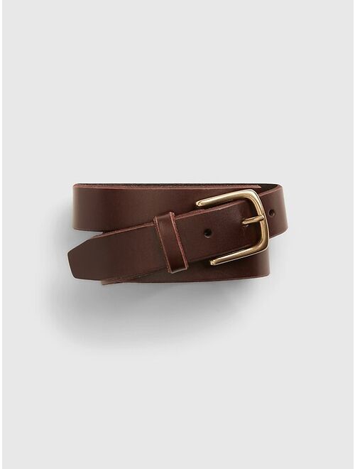 GAP Metal Buckle Leather Belt