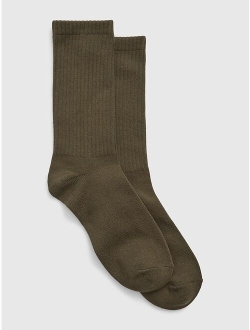 100% Organic Cotton Crew Socks