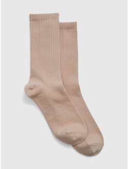 100% Organic Cotton Crew Socks