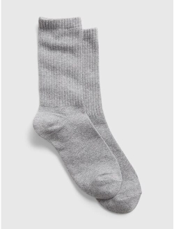 100% Organic Cotton Crew Socks