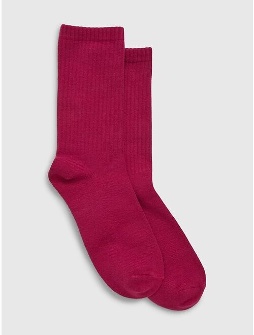 GAP 100% Organic Cotton Crew Socks