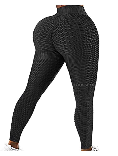 Seamless Leggings for Women Scrunch High Waisted Yoga Pants Stretch Booty  Workout Gym Fitness Tights Ladies Clothes - Walmart.com