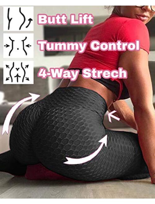 Buy CROSS1946 Sexy Women's Textured Booty Workout Yoga Pants High
