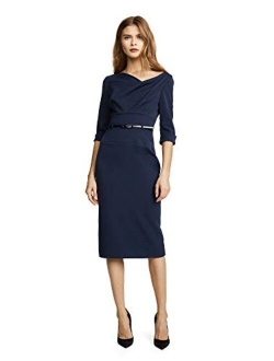 Women's 3/4 Sleeve Jackie O Dress