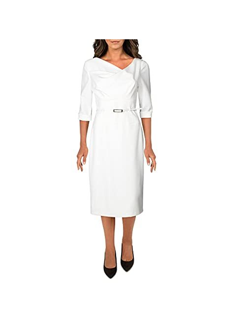 Black Halo Women's 3/4 Sleeve Jackie O Dress