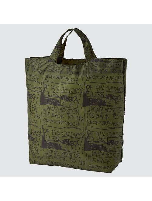 Uniqlo JEAN-MICHEL BASQUIAT POCKETABLE TOTE BAG