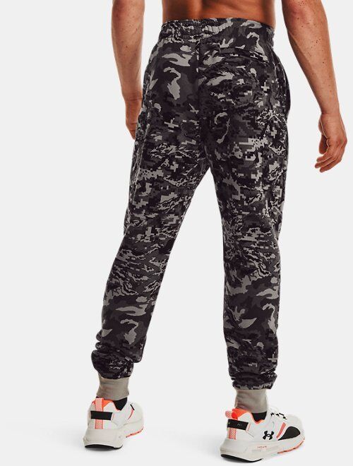 Under Armour Men's UA Rival Fleece Camo Script Joggers