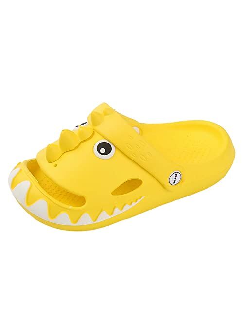 CERYTHRINA Little Kids Clogs Girls Boys Slide Lightweight Garden Shoes Slip-on Beach Pool Shower Slippers