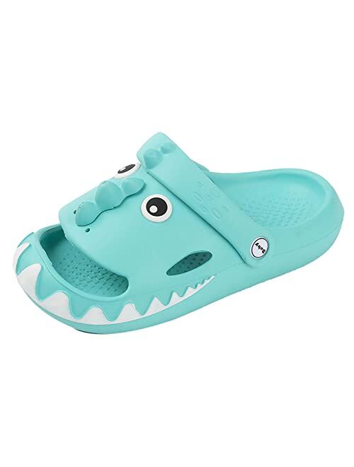 CERYTHRINA Little Kids Clogs Girls Boys Slide Lightweight Garden Shoes Slip-on Beach Pool Shower Slippers