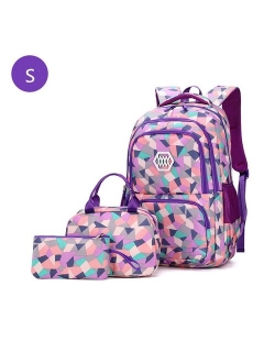 Children School bags set Girls Primary Backpack Kids school backpcak 3 pcs princess schoolbags kids mochilas escolar infantil