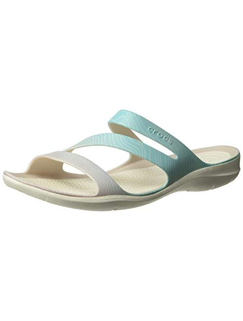 Crocs Women's Swiftwater Sandal, Lightweight and Sporty Sandals for Women